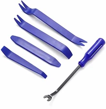 5Pcs/Set Trim Removal Pry Tool Kit for Car Radio Door Panel Fastener Dashboard,