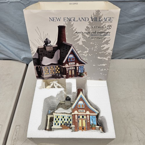 Department 56 "Nan's Cape Cod Creamery" 4021998 New England Village