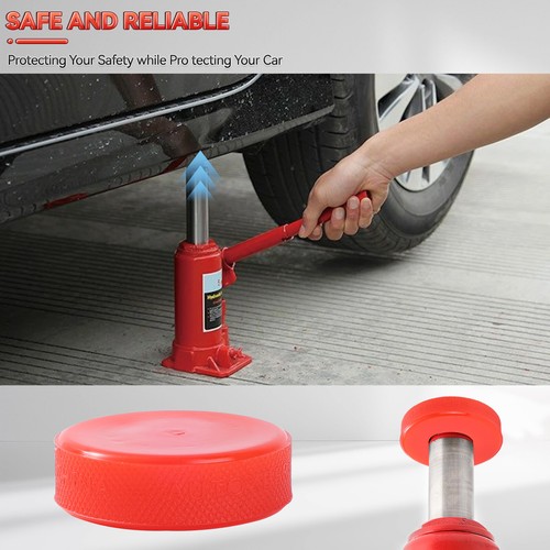 Hydraulic Bottle Jack Adapter Pads Polyethylene Protection  29mm Hole On Bottom - Picture 7 of 11