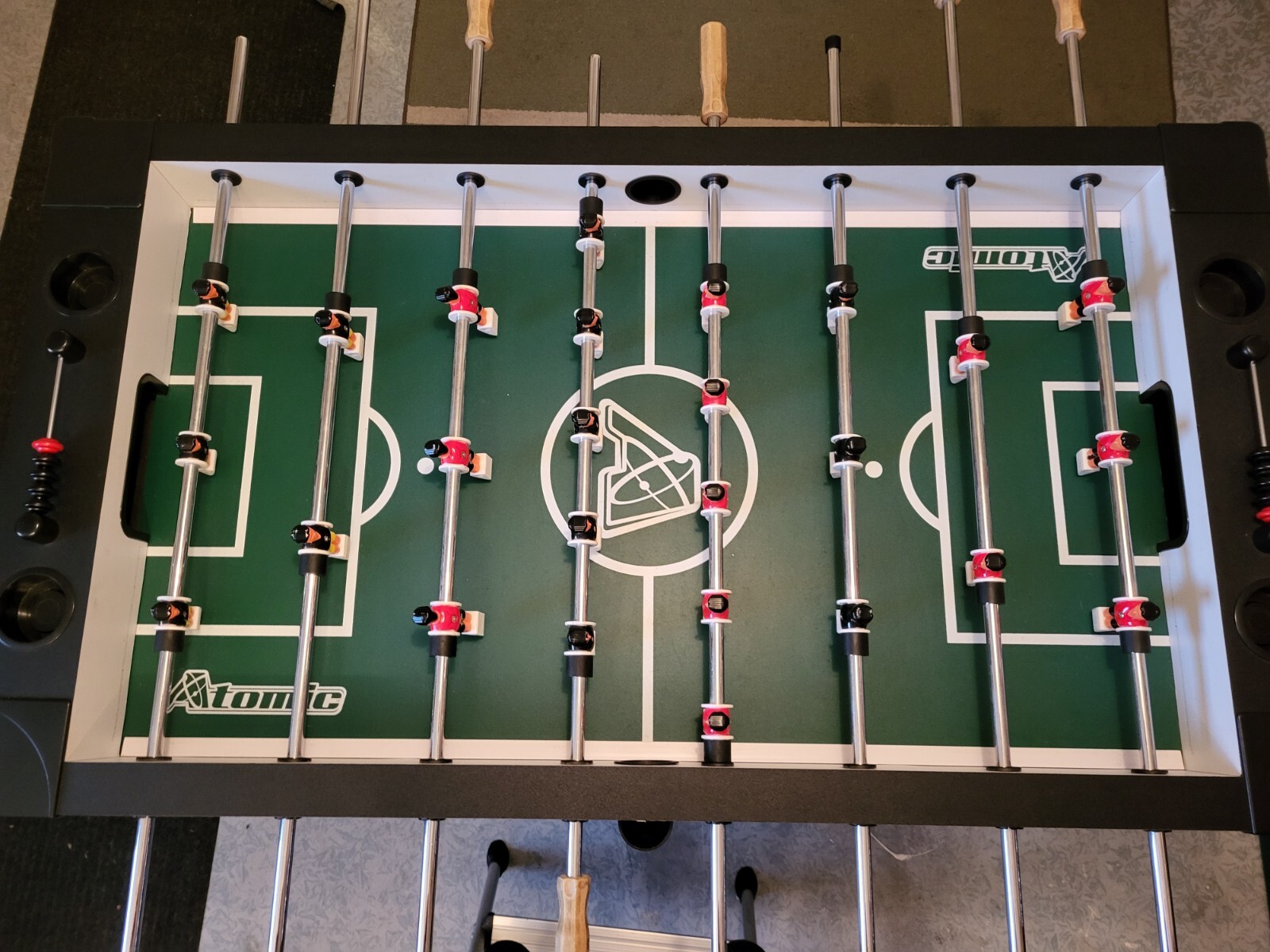 Atomic Gladiator Soccer Game Table / Foosball Table / Model G01889W eBay