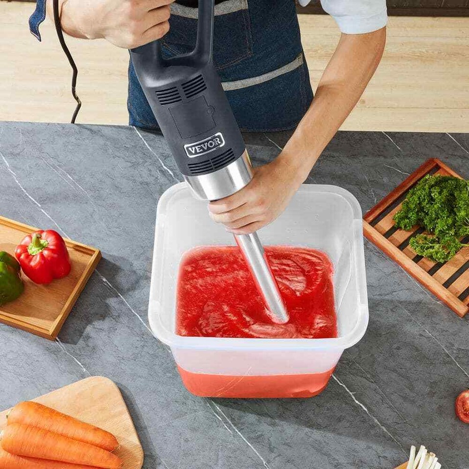 Commercial Immersion Blender, 750Watts 16 in. Heavy Duty Hand Mixer