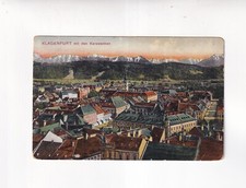 4616) KLAGENFURT con le carovane - case tetti 1911