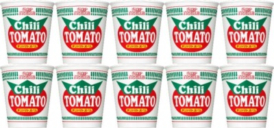 うっちー NISSIN CUP NOODLE CHILI TOMATO 76G 10 PACK INSTANT RAMEN from