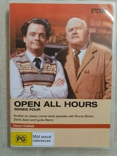 OPEN ALL HOURS - Series four - DVD as new