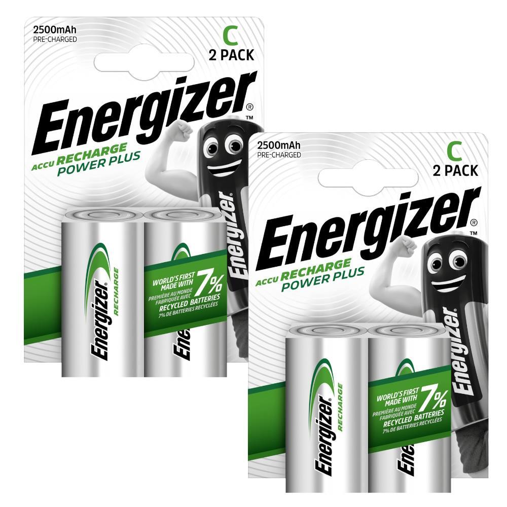Energizer C Size Rechargeable Batteries 2500 mAh NiMH LR14 HR14 DC1400 2 Pack - Image 14