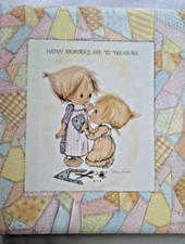 Vintage Betsey Clark Happy Memories Are To Treasure Hallmark Scrap Book 1972