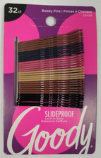 Goody Classics Pearl Metallic Bobby Pins Slides 32 count Slide Proof Hair