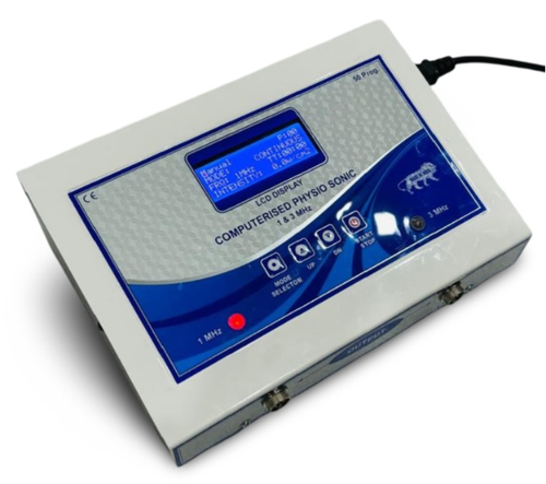Machine de physiothérapie informatisée par ultrasons 1 et 3 MHz