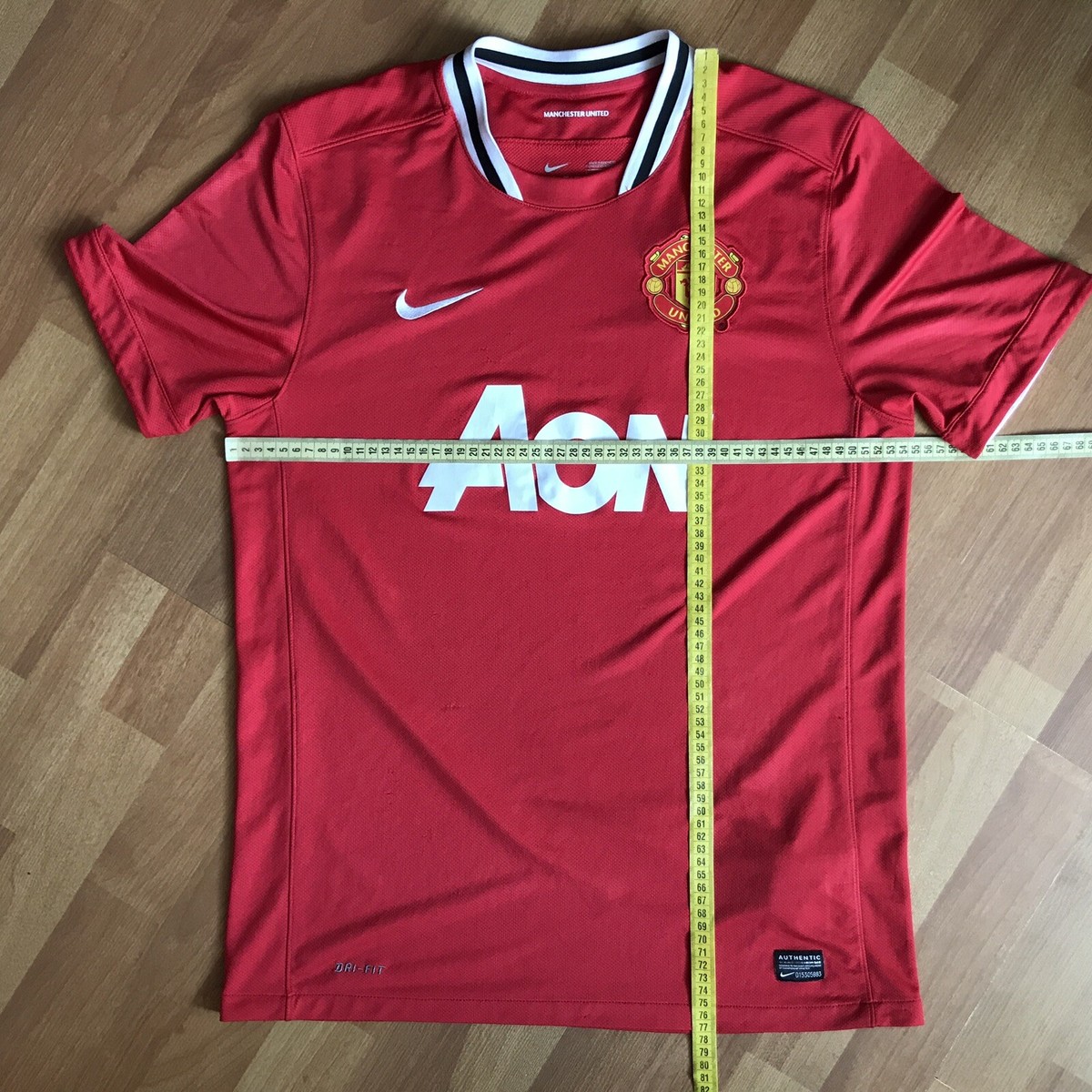 MANCHESTER UNITED 2011 2012 HOME FOOTBALL SHIRT SOCCER JERSEY NIKE