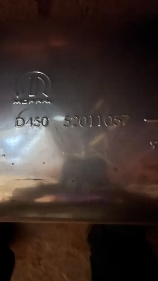 2015-2018 JEEP RENEGADE 2.4L REAR EXHAUST SYSTEM CENTER DOWNPIPE MUFFLER OEM - Image 2 of 4