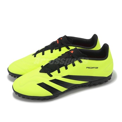 adidas Predator Club TF Team Solar Yellow Men Turf Ground Soccer Shoes IG7712