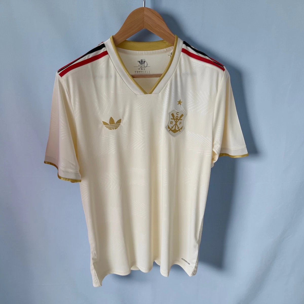 Flamengo White International Club Soccer Fan Apparel and Souvenirs