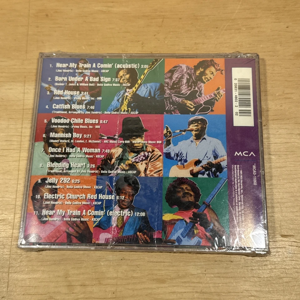 Blues By Jimi Hendrix (CD 1994 MCA) New Sealed Rare - Image 2 of 4