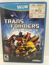 Transformers: Prime - Nintendo WiiU with manual