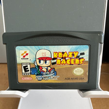 Konami Krazy Racers Nintendo Game Boy Advance GBA Racing Loose 