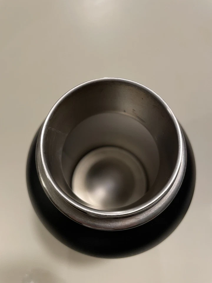 Botella de agua Hydro Flask 64 oz 1,9 L boca ancha de acero inoxidable negro Tempshield Foto 4 de 4