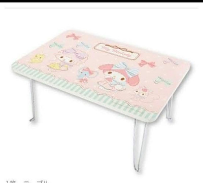 Sanrio My Melody klappbarer niedriger Tisch Lotteriepreis Japan berühmte Figu...