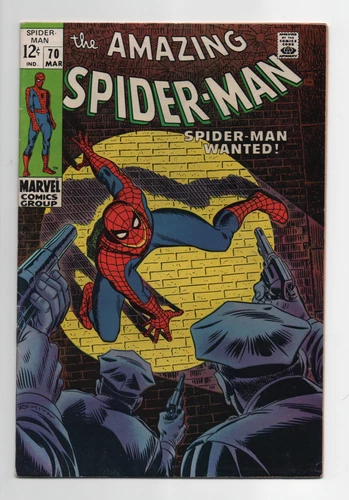Amazing Spider-Man #70 John Romita Marvel Comics 1969 FN
