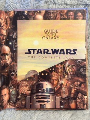 Star Wars The Complete Saga 9 Blu-ray Book Collection 1-6 Movies +