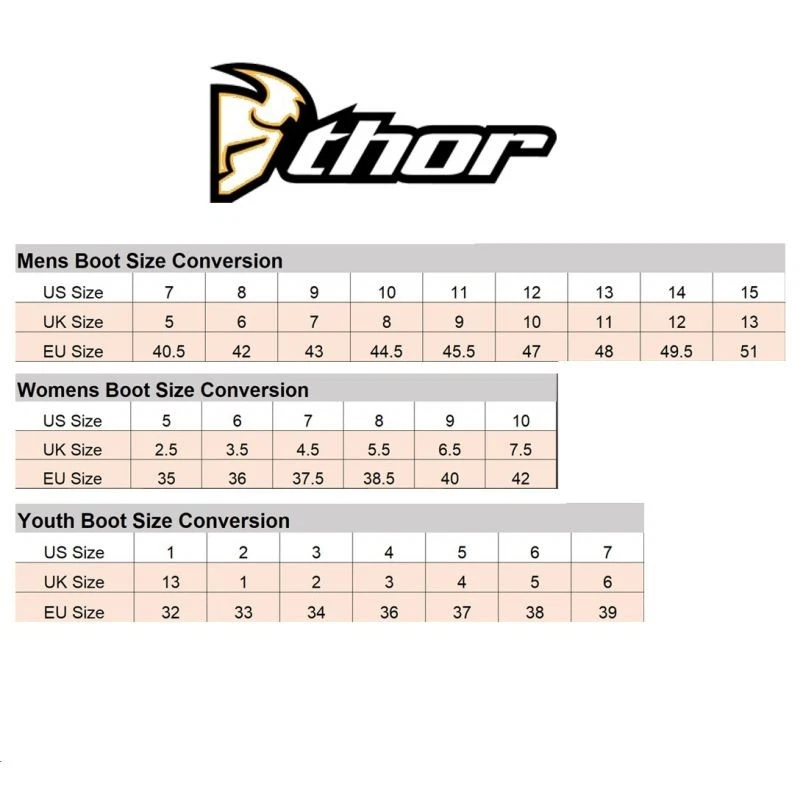 Botas Thor Blitz XR ATV Motocross Offroad Hombre - Elige Talla y Color Foto 2 de 4
