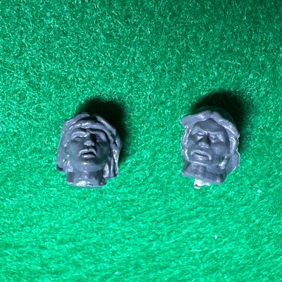 Warhammer Bretonnian Grail Questing Realm Knights 2x Head Bits Games Workshop  