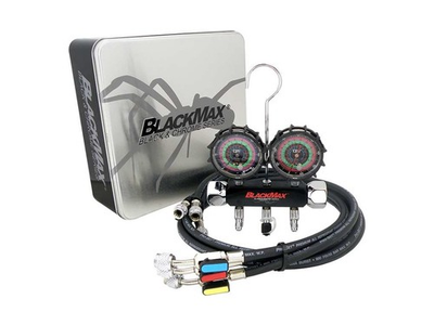 #ad CPS MBH4P5EZ Blackmax Triple Seal 2 Valve Manifold with 5#x27; Ball Valve Hoses $253.88