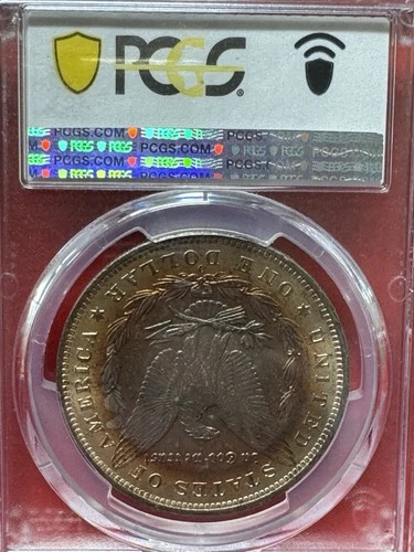 1885 Morgan Dollar PCGS MS63 Silver $1 Philadelphia Coin Toner!!!