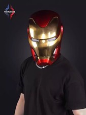 In Stock Iron Man MK50 Friday Helmet 1/1 wearable Helmet Mask Voice Control