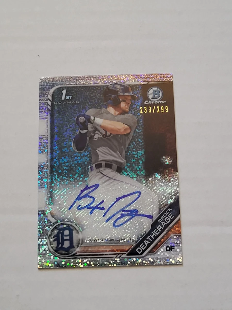 その他 Brock Deatherage Bowman Chrome Rc Auto Brock Deatherage Trading Cards for sale | eBay