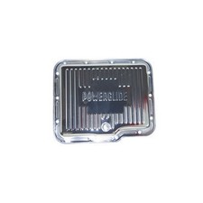 Specialty 7602 One Transmission Pan Stock Sump Ribbed Steel Chrome Powerglide Specialty 7602 One Transmission Pan Stock Sump Ribbed Steel Chrome Powerglide