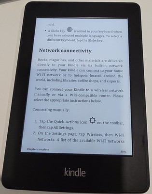 Amazon Kindle Paperwhite 7th Gen 4GB Wi-Fi E-Reader DP75SDI Grade C