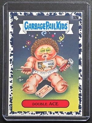 2020 Garbage Pail Kids 35 Years of GPK Double Ace 57b - Black