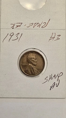 wheat penny 1931 SHARP AU DETAILS 1931-P SEMI-KEY LINCOLN CENT LOT #3