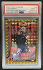 2025 Topps Chrome Joe Burrow Auto Gold Geometric Refractor #/50 Bengals PSA 9 10