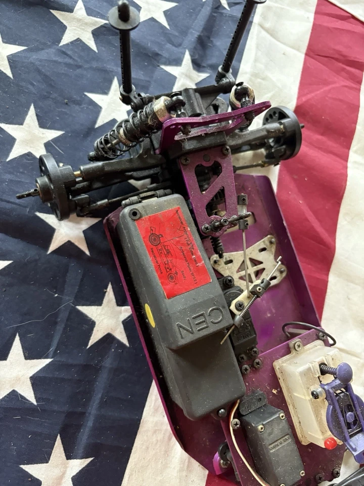 VINTAGE RC CEN Touring Car PreOened/Project Car - Image 4 of 4