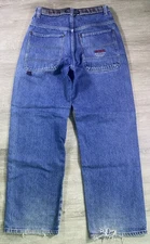 Vintage Y2k Paco Jeans Assoc Wideleg Baggy Skater Large Pockets Size 16 Youth