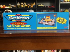 1998 Micro Machines 🚗 Cal's Car Works NEW OPEN BOX %100 COMPLETE UN USED! RARE