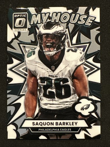2025 Panini Donruss Optic - My House! Saquon Barkley #7