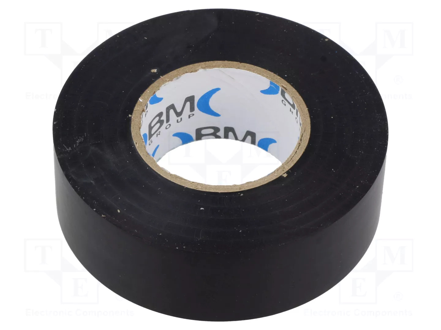 W: 25 mm Thk: 0,15 mm Banda: electroaislante 200% L: 25 m negro