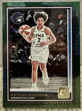 2025 Donruss WNBA NATISHA HIEDEMAN Green Shimmer Parallel MINNESOTA LYNX #72