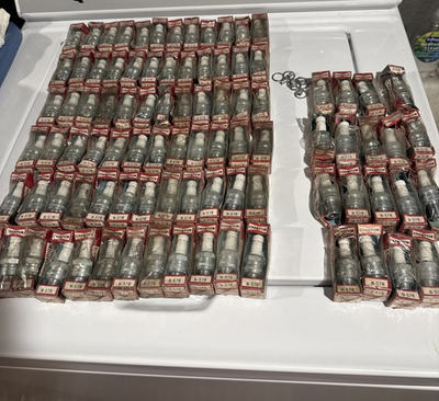 #ad Vintage Champion N57 R N57R Spark Plugs. Selling In Lots Of 10 Plugs Each $59.95