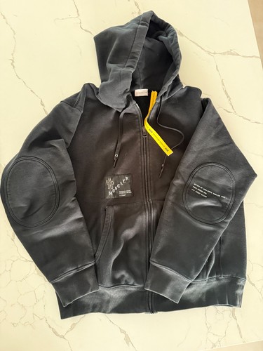 Moncler Genius 7 Frgmt, Hiroshi Fujiwara - Black Hoodie  - Mens L