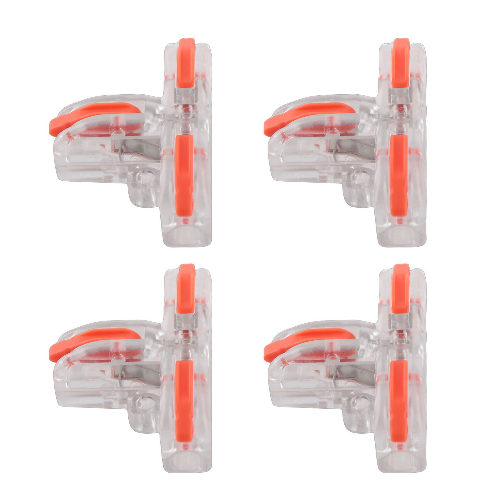 20Pcs Quick Terminal Block Wire Connector TShaped PushType Wiring Splitter