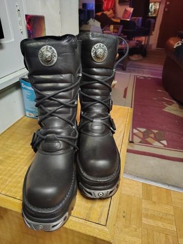 New Rock Leathers Boots