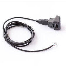 Radio USB Socket USB Socket 12V Easy Installation Non-deformation With Cable
