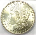 1899-S Morgan Silver Dollar $1 Coin - Certified ICG MS65  (UNC MS) - Rare Date!