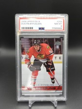 2006-07 Upper Deck Dustin Byfuglien Young Guns Rookie #206 PSA 8 