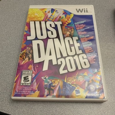 Just Dance 2016 (Nintendo Wii, 2015) Game And Case
