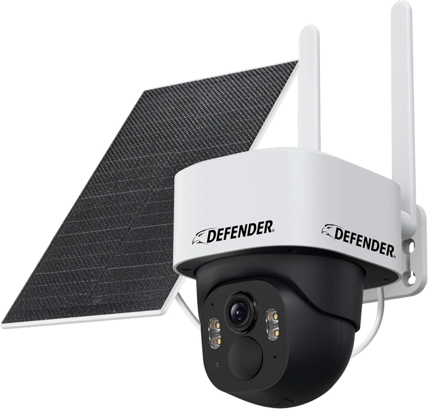 Defender Solar 4G LTE 2K PTZ Wireless Security Camera 360° Tracking Night Vision