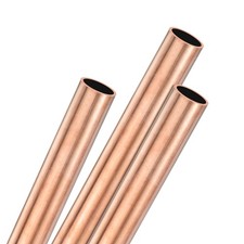 3er-Pack Messing Rundrohr 200mm, 12mm &Oslash;, f&uuml;r Bau/Maschinenbau/DIY